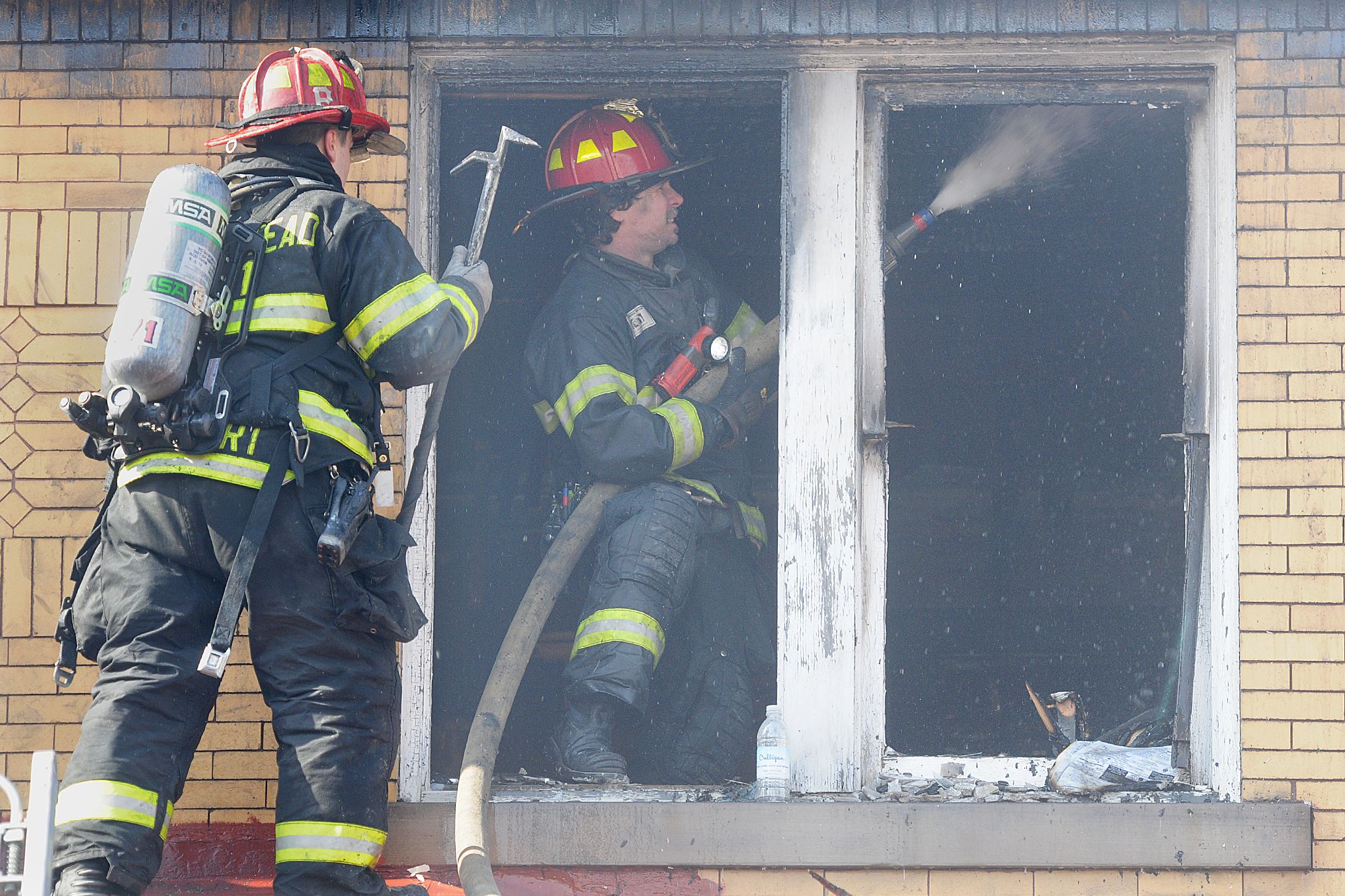 Firefighter Shocked in Hoarder Fire